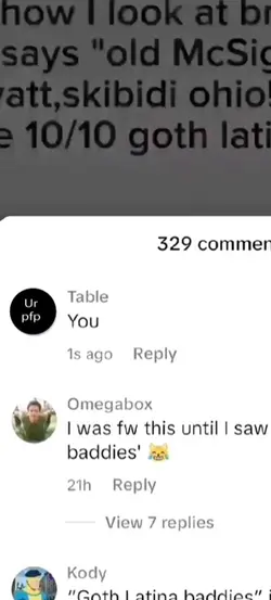 Comment sing 
