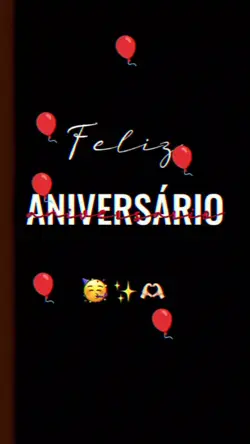 Feliz aniversário 