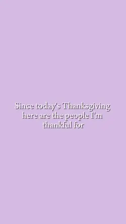 Happy Thanksgiving!