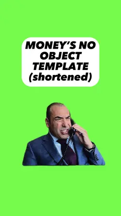 money’s no object