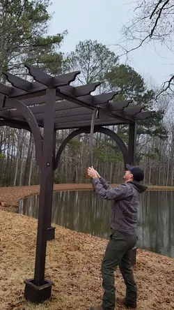 pergola gone