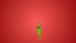 Christmas grinch