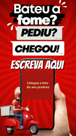 Bateu a fome ?
