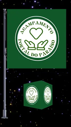 Modelo para bandeira