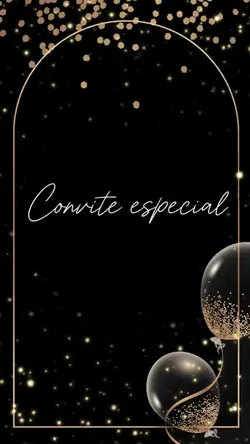 Aniversário convite 
