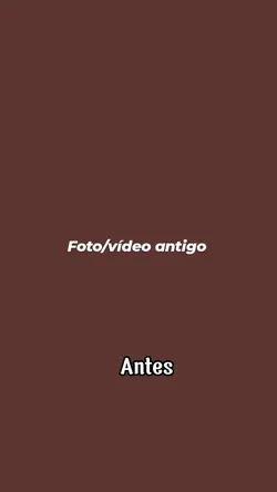 Antes x Depois 