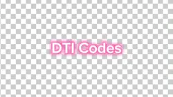 DTI codes!