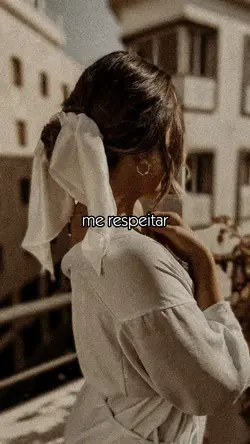 Me respeitar ✨