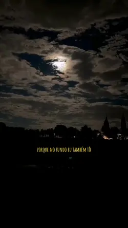 A LUA ME FALOU