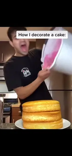 How I make a cak