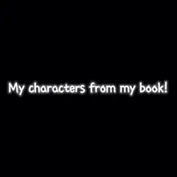 My book characters!