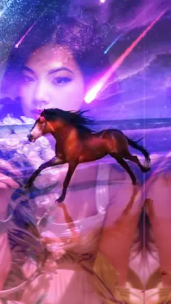 Galaxy horse pic