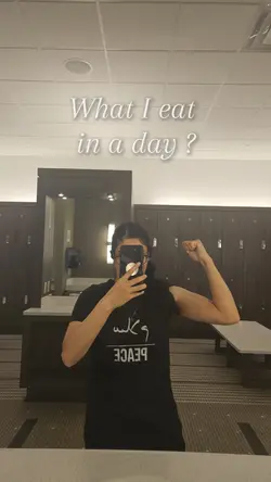 What I eat in a day 