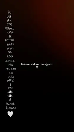 Tu… abraço casa