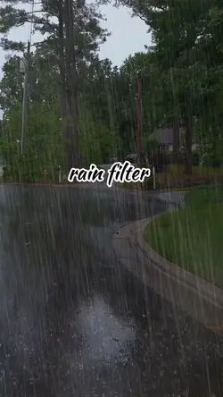 Rain filter