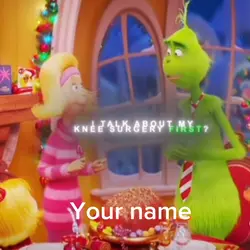 Christmas grinch
