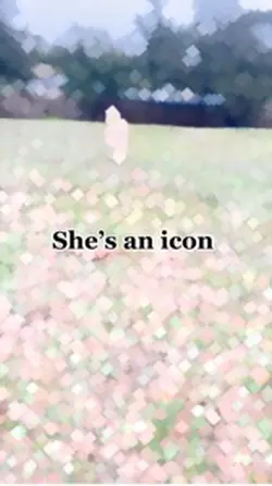 She’s an ICON✨