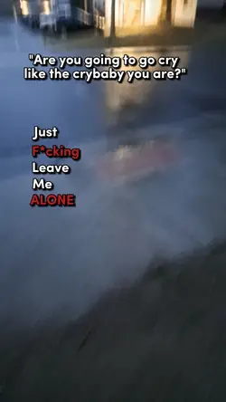 Leave me ALONE