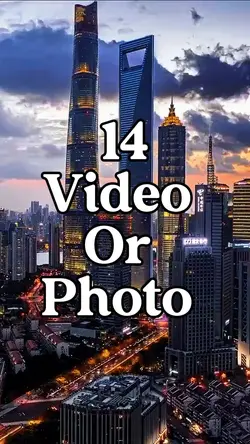 14 video or photo 