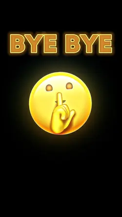 Bye Bye 🤫🧏‍♂️