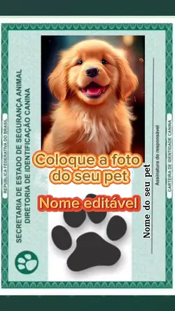 Identidade do pet