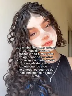 que minha filha puxe
