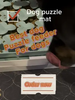Dog puzzle Mat
