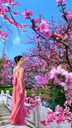 Among the flowers