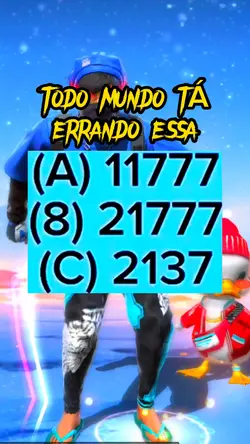 Ninguém acerta