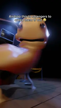 Creepy cow meme
