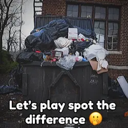 Trash difference