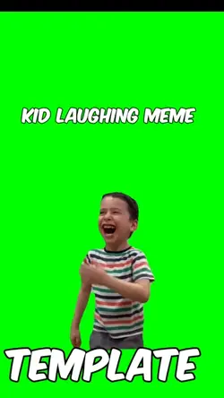 Kid laughing meme
