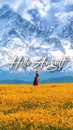 August Template