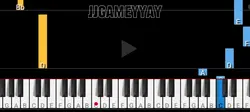 Numb on piano