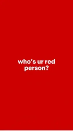 red person ❤️. 