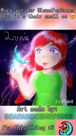 Luna SpeedPaint art