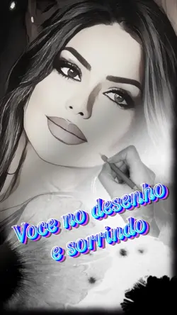 pintura sorrindo 