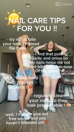 Nail care tips ! 🦀