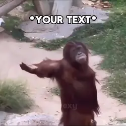 Hand It Over Monkey