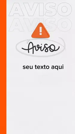 Aviso, Recados 
