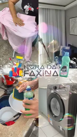 Hora da faxina 🧹