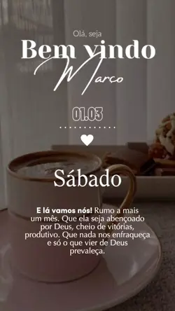Bem Vindo Março 