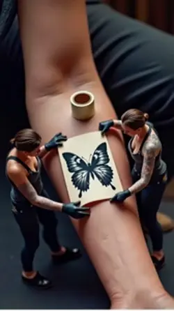 Tattoo artists creat