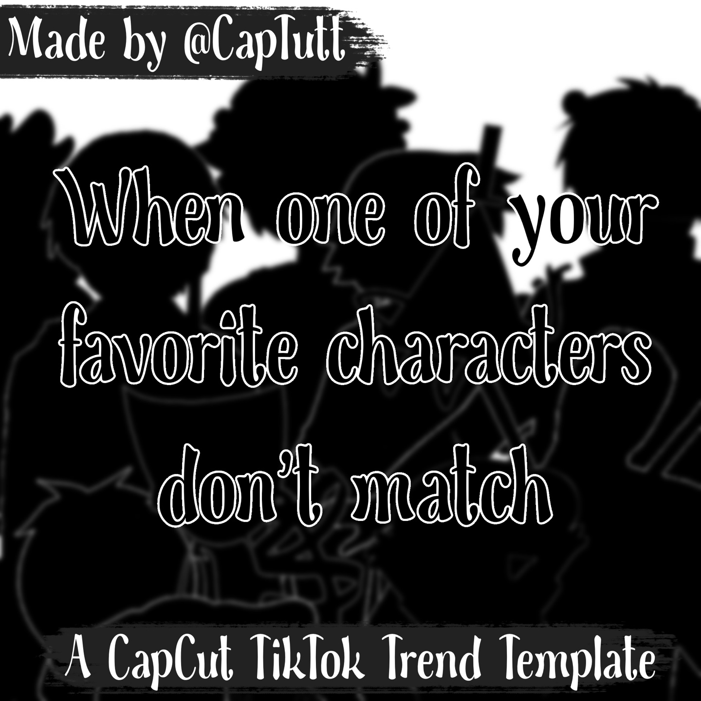 capcut template cover