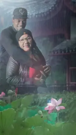 Couples Rain Effect