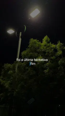 foi a última.