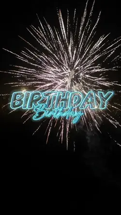 Happy birthday 🎉 