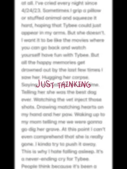 (The notes was about