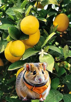 Funny hamster