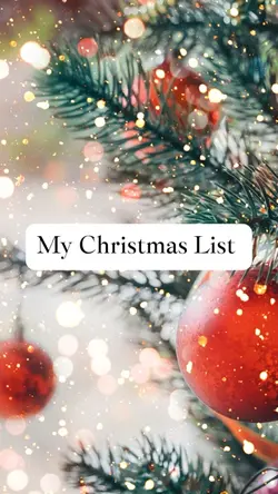 My Christmas List 